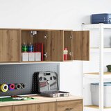 Furnova Garažni zidni ormarići 2 kom od konstruiranog drva | shoptok.hr