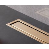 Peštan tuš kanalica confluo 13100051 line 450 gold Cene