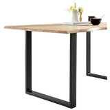 MID.YOU jedilna miza runner, les akacije, železo, ca. 160cm | Shoptok.si