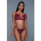 Be Wicked Komplet perila Evangeline, bordo Cene