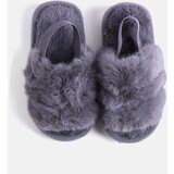 Gemre Grey slip-on slippers Leilany | Shoptok.si