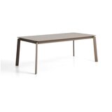 Kave Home Metalni vrtni stol 100x205 cm Brela &amp;ndash; Slike