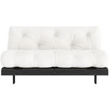 Karup Design Kremno bela raztegljiva sedežna garnitura 160 cm Roots Black Night – | Shoptok.si