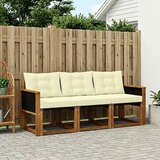  Set vanjskih sofa 3 kom. Prirodna i krem | shoptok.hr
