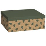  OKRASNA ŠKATLA IZ KARTONA X-MAS 24X33X12CM STEWO 5126 47 Cene