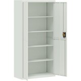 Ormarić za spise svjetlosivi 90 x 40 x 180 cm čelični | shoptok.hr