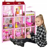 Kruzzel Plastična igralna hišica za punčke Vila 65cm, (20386809) | Shoptok.si