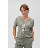 Moodo Women's T-shirt - olive Cijene