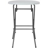  Sklopivi barski stol bijeli 80 x 110 cm HDPE | shoptok.hr