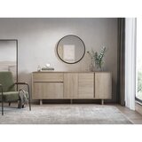 Marckeric Komoda u dekoru hrasta u prirodnoj boji 180x76x45 cm Carpi – | shoptok.hr