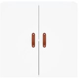  Zidni ormarić bijeli 60 x 31 x 60 cm od konstruiranog drva | shoptok.hr
