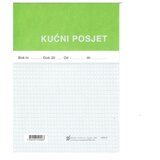 NARODNE NOVINE-UT III-1-80 KUĆNI POSJET; Blok 100 listova, 14,5 x 19 cm | shoptok.hr