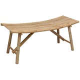  Vrtna klupa Prirodna 110 x 45 x 50 cm Bambus | shoptok.hr