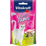 Vitakraft Cat Yums piletina&macina trava+20%gratis