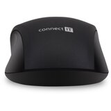 Connect IT CMO-2230-BK - Bežični tihi miš MUTE 1200 DPI 1xAA crna | Eponuda.com