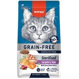 WANPY Suva hrana za mačke Grain Free, Losos i tuna, 1,5kg Cene