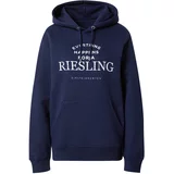 EINSTEIN & NEWTON Sweater majica 'Riesling' mornarsko plava / bijela