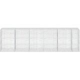  Gabion s žicom debljine 3 5 mm i mrežom 5x10 cm 550x100x150 cm - 100 cm 150 cm 550 cm | shoptok.hr
