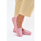 Boto Women's Suede Moccasins Light Pink Lenvie | shoptok.hr