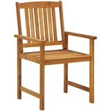  Vrtne stolice s jastucima 8 kom od masivnog drva bagrema | shoptok.hr