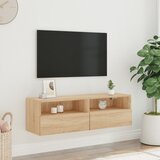  Zidni TV ormarić boja hrasta 100 x 30 x 30 cm konstruirano drvo | shoptok.hr