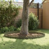 vidaXL Robniki za trato 30 pcs Oljčno zelena 103 x 0,05 x 22 cm Jeklo | Shoptok.si