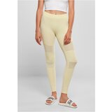 UC Ladies Women's Tech Mesh Leggings Soft Yellow cene