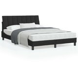  Okvir kreveta s LED svjetlima crni 140 x 190 cm baršunasti Cijene
