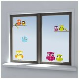 Dekorativna naljepnica Owls (31 x 31 cm) | shoptok.hr