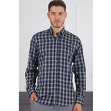 Dewberry G718 DERBERRY MEN'S SHIRT-LACİVERT | shoptok.hr