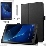  Ovitek / etui / zaščita za Samsung Galaxy Tab A 10.1 (2016) - črni (+ zaščitna folija in pisalo) Cene