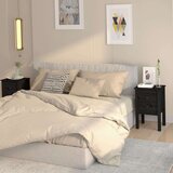  Nočna omarica 2 kosa črna 40x35x61,5 cm trdna borovina, (20732193) | Shoptok.si