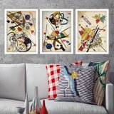 Wallity Set uramljenih slika 3BC_UN2962870, 3 Dela | ePonuda.com