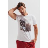 Legendww muška bela majica s urbanim printom 6267-9156-01 Cene