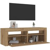 vidaXL Noćni ormarići 2 kom s LED svjetlima boja hrasta 60x35x40 cm Cijene