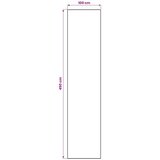  Traka za tepih ORIZ 1150 gsm Crni mrežasti uzorak - Crni dijamantni uzorak 100 x 450 cm | shoptok.hr