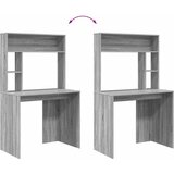  Stol s policom Siva Sonoma 91 x 50 x 149 cm Konstruirano drvo | shoptok.hr