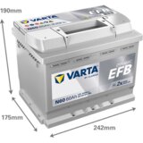 Akumulator VARTA Blue Dynamic EFB 12V 60Ah 640A (N60) | Eponuda.ba