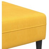SOFA Svijetlo žuta 250 x 188 x 76 cm Kordura tekstil | Eponuda.com