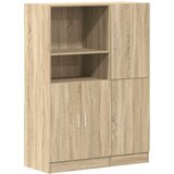 vidaXL 2-dijelni set kuhinjskih ormarića boja hrasta sonome drveni | shoptok.hr