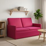  Kauč za dvoje Vinska crvena 150 x 81 x 82 cm Baršun | shoptok.hr