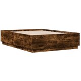 vidaXL Okvir za krevet boja hrasta 140x190 cm konstruirano drvo Cijene