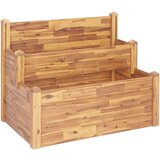  Vrtna sadilica s 2 razine 110x75x84 cm masivno bagremovo drvo | shoptok.hr