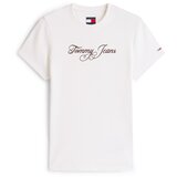 Tommy Jeans Majica 'Essential' črna / bela | Shoptok.si