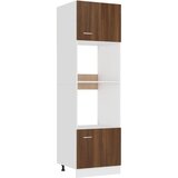 Ormarić za mikrovalnu pećnicu "Lyon" Smeđi hrast 60x57x207 cm Inženirsko drvo | Eponuda.ba