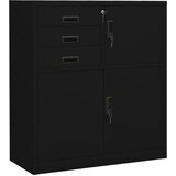 vidaXL uredski ormarić crni 90 x 40 x 102 cm čelični Cijene