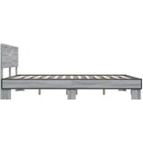 Okvir za krevet boja hrasta 150x200cm konstruirano drvo i metal | Eponuda.ba