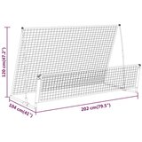  2 u 1 nogometni odskočni gol 202 x 104 x 120 cm čelični | shoptok.hr