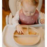 Petite & Mars Take&Match 6m+ deljeni krožnik s priseskom Desert Sand 1 kos | Shoptok.si
