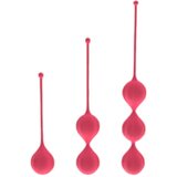 Cotoxo Belle - set loptica za gejše od 3 dijela (crvena) | shoptok.hr